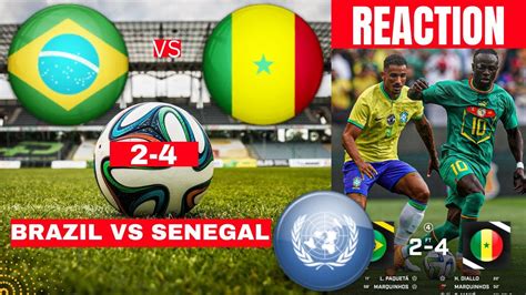 brazil vs senegal live streaming score